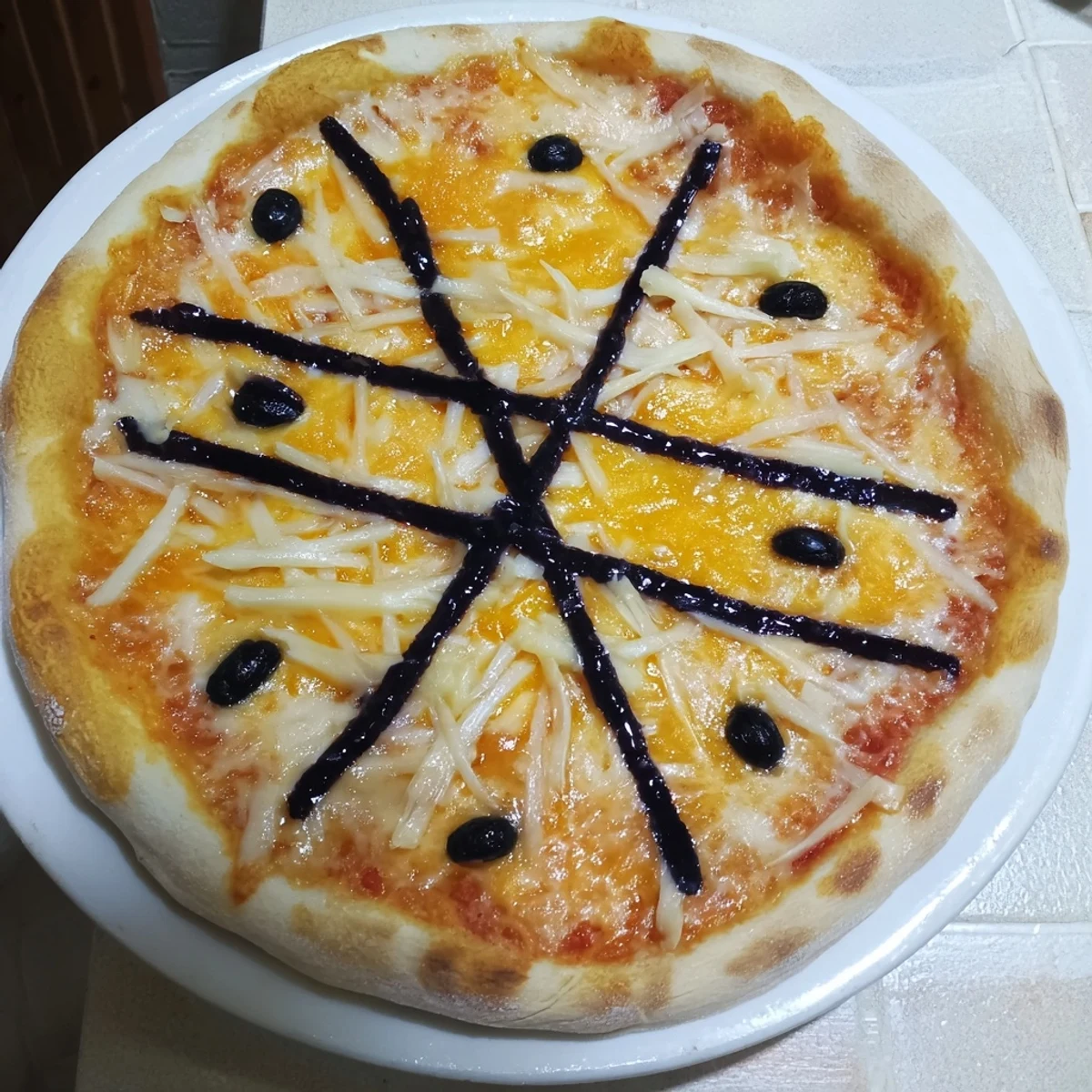 Melted cheese and pepperoni filling Basketball Pizza Bites, served warm and ready to be devoured.