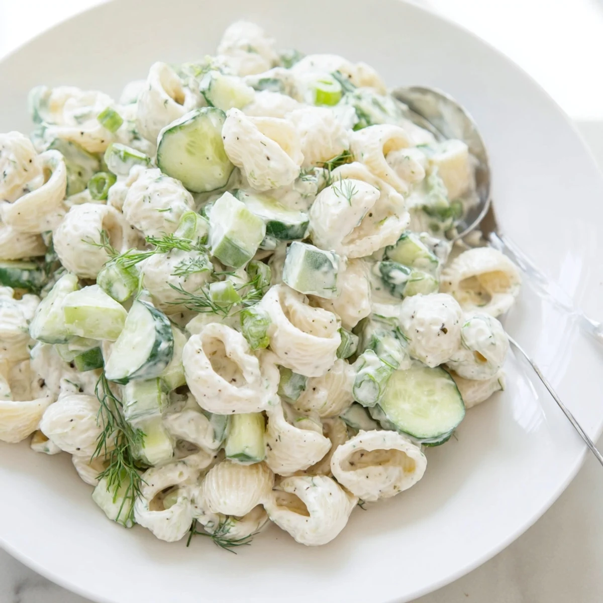 Cucumber Crunch Pasta Salad