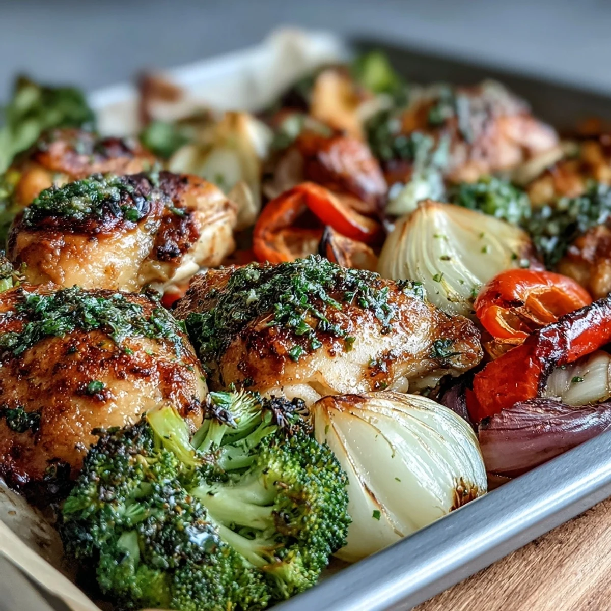 Healthy 5-Ingredient Chicken and Veggies
