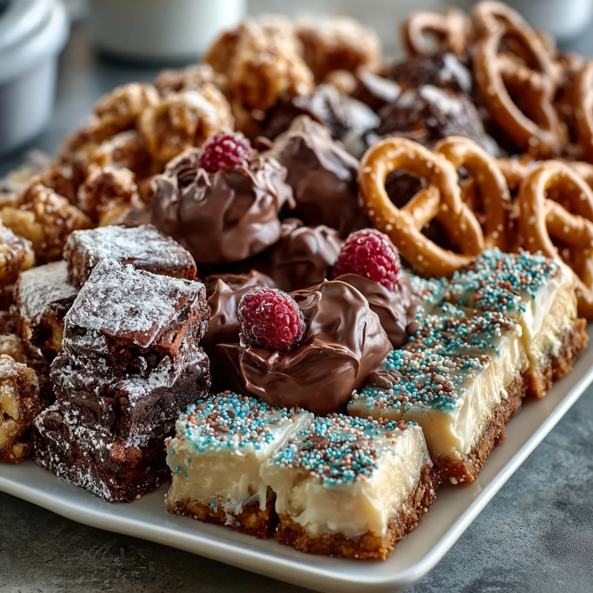 Festive Graduation Party Dessert Board for Sharing