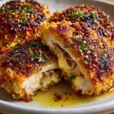 Juicy Crispy Oven “Fried” Chicken, flavored with smoked paprika and herbs.