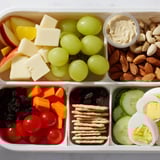 Delicious Road Trip Snack Box: A close-up view of a vibrant, pre-portioned collection for easy on-the-go eating.