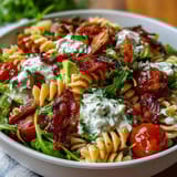 BLT Pasta Salad Avocado
