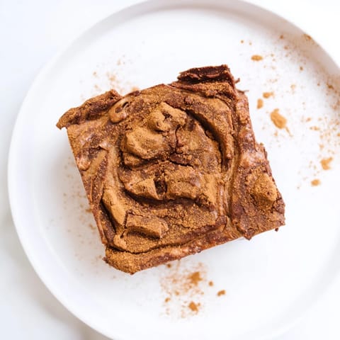 Pumpkin Protein Brownies