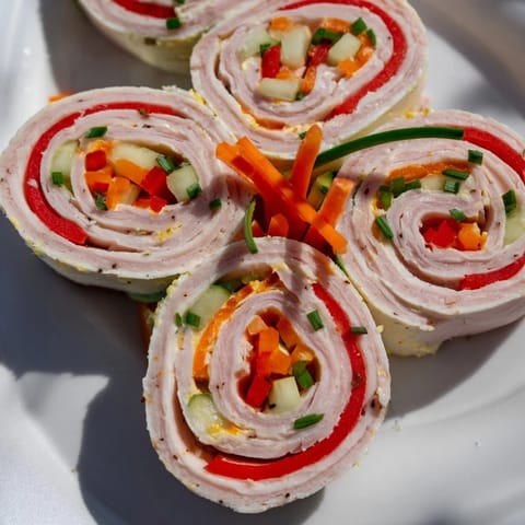 Smoked Turkey Pinwheels Tree