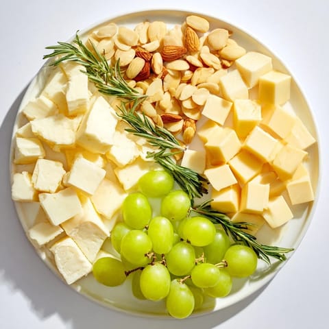 A Book Club Pairing Platter featuring a colorful assortment of cheeses, fruits, and meats, ready to serve guests.