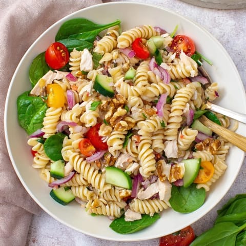 Pasta Salad Cranberry Vinaigrette