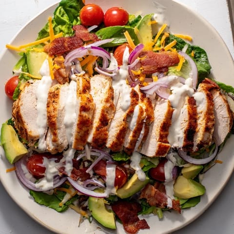 Crispy Bacon Chicken Salad