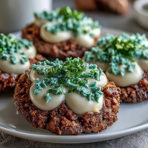 Vibrant St. Patricks Day sugar cookies decorated with festive buttercream outlines in green and gold hues, ready to celebrate.