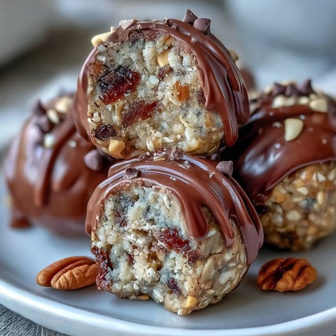Nut-free energy balls with oats and honey, rolled into bite-sized snacks perfect for school lunches or hiking trips.