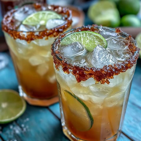 Cinco de Mayo Margarita Mocktail with Lime and Salt Rim, a refreshing non-alcoholic citrus drink in festive glasses.
