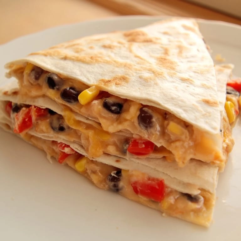 See how the crispy tortilla wrap hack, packed with beans and cheese, folds perfectly.