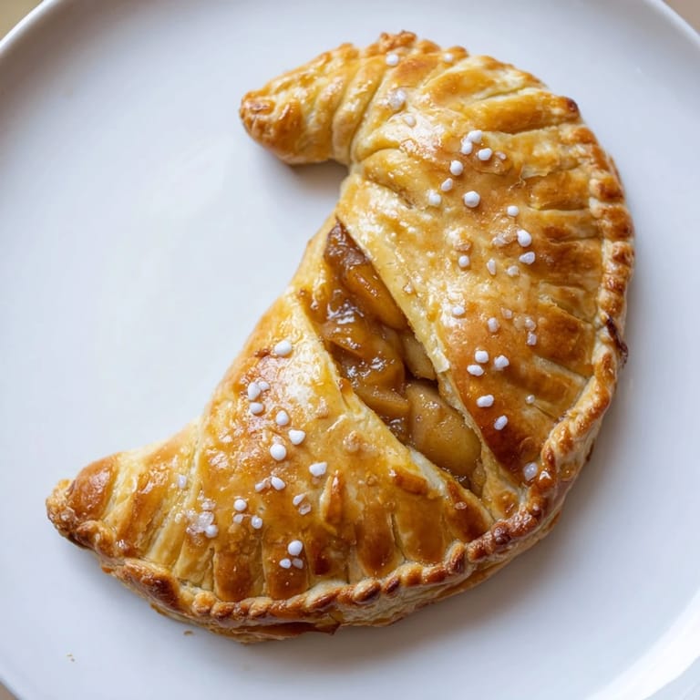 Freshly baked, adorable mitten shaped hand pies, beautifully decorated for a festive and delicious treat.
