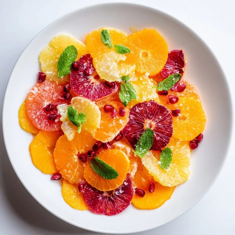 This colorful Fruit Board features a citrus slice garland with juicy oranges, grapefruit, and limes.