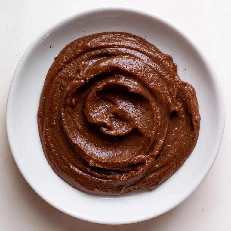 Close-up of velvety Emirati Al Madrooba glistening, showcasing the sweet dates and fragrant ghee.