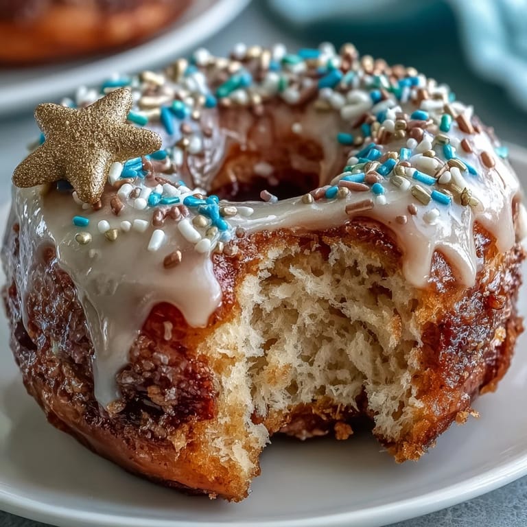 This towering treat, a Graduation Party delight, is covered in vibrant sprinkles.